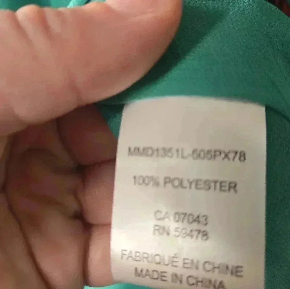 Anthropologie Belle Vere maxi green flower full dress - Picture 8 of 11